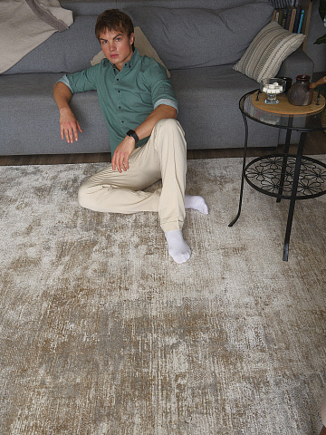 Турецкий прямой ковер diva pv91a