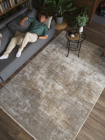 Турецкий прямой ковер diva pv91a